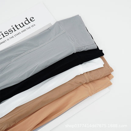 Oily Silk Stockings Pantyhose Horse Oil Stockings Silk Slippery Women's Leggings Aurora Socks Black Silk Black Pantyhose Thin