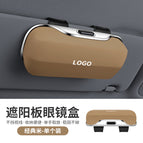 Other label remarks [beige] glasses case