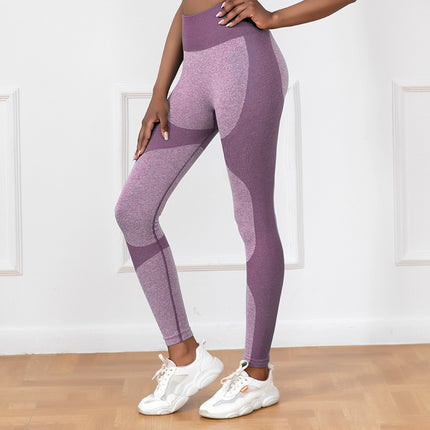 American Style Sports Style Yoga Pants Nine Points Women's Hip Yoga Pants Women's Yoga Pants Peach Hip Seamless Fitness Pants