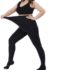 Black with feet / Xl polyester pants 240g