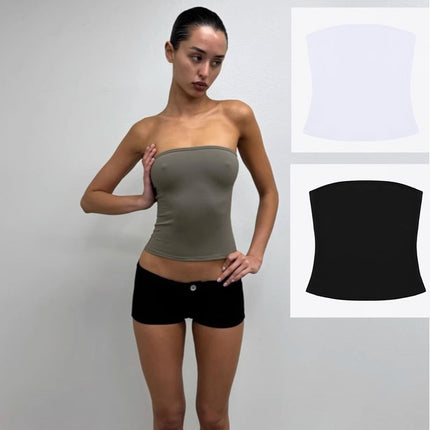 Spot Tankair Sexy Pure Desire Sexy Elastic Tube Top Sports Fitness Vacation Bottoming Vest Chest Wrap