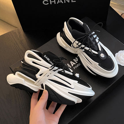 Couple's Torre Shoes 2023 New Arrival Spaceship Space Yacht Shoes Thick Sole Height Increased Casual Sports Men's and Women's Single Shoes