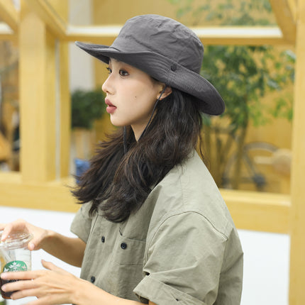 Thin Outdoor Quick-drying Hat Cowboy Fisherman Hat Women's Summer Mountaineering Hiking Fishing Hat Men's Camping Sun Hat