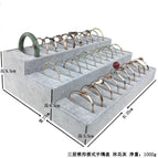 Three-layer bracelet ring strip plate (gray large) / Please see picture detailed size