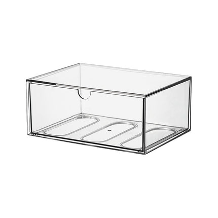 Desktop Drawer Storage Transparent Acrylic Free Combination Drawer Box Office Countertop Stationery Dust-proof Finishing Box