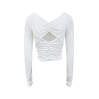 White long sleeves / S