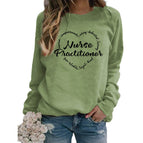 Olive green (black font) / S