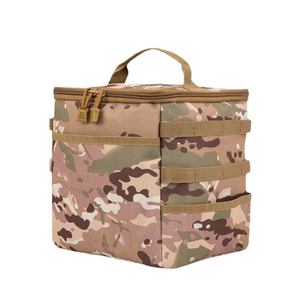 Kitchen Utensil Bag Large Set Storage Bag Camping Cookware Portable Handbag Folding Backpack Large Capacity