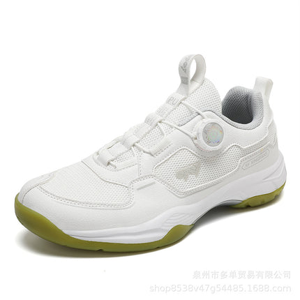 Men's and Women's Breathable Lightweight Badminton Shoes Training Sports Couple Tennis Shoes Comfortable Student Sports and Leisure Trendy Shoes