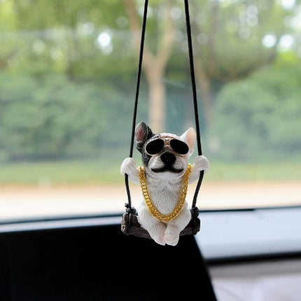 Car Accessories Car Accessories New Cute Car Pendant Pendant Popular Car Decoration Rearview Mirror Bulldog