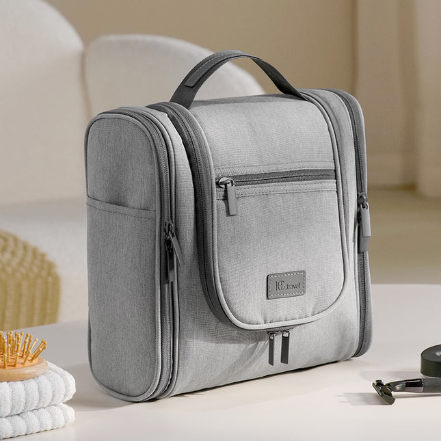 Multi-functional double-opening wash large-capacity travel storage bag portable hook wash bag anti-splash thickened portable