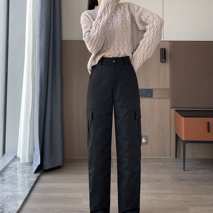 Harbin Xuexiang Travel Down Pants Women's Winter High-end Waterproof Cold-proof Pants Ski -40-degree Cotton Pants
