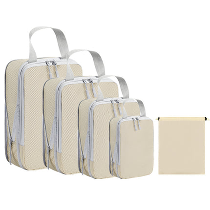 Foreign Trade Cross-Border Hot-Selling Travel Storage and Sorting Compression Bag Set Clothing Storage Trolley Case Neat and Portable