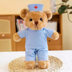 30cm [no customization] / Blue nurse uniform [brown lemon bear]
