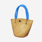 Yellow bag 26+11+10cm with (blue bracelet)