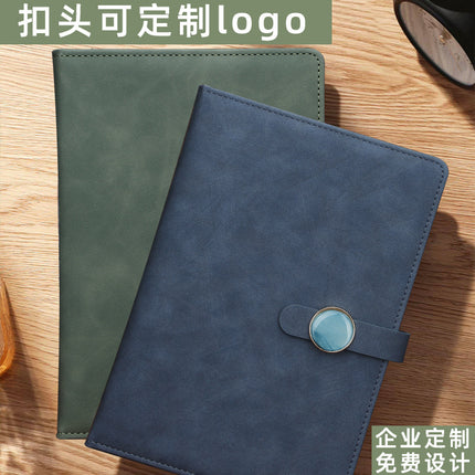 Business Notebook Gift Box Set, Notepad with Insulated Cup, Souvenir Gift, Customizable Logo, Simple Gift Box Packaging