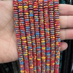 2x6mm (about 150 pieces) / Red and yellow stripes l