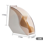 Acrylic large capacity 100 sheets white