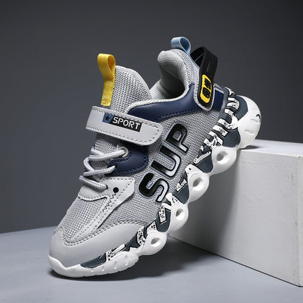 Mesh Breathable Children's Sports Shoes, Lightweight Non-Slip Breathable Mesh Running Shoes, Casual Shoes for Middle-Aged and Older Children, Drop Shipping