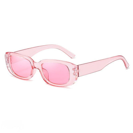 80004 New Sunglasses Pc Piece European and American Trendyy Square Sunglasses Fashionable Stylish Square Glasses for Women 80004