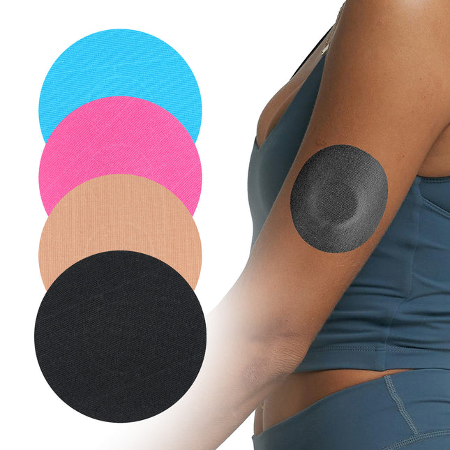 10-Piece Pack of Libre2/3 Dynamic Sensor Patches for Blood Glucose Meters, Round Fixed Patches, Free-Style Sensor Patches
