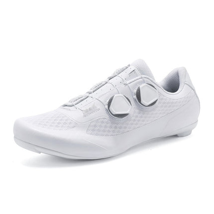2025 New Summer Bag-Soled Road Bike Lock Shoe Set for Men Breathable Seamless Lock-Free Cycling Shoes Nylon Hard Sole