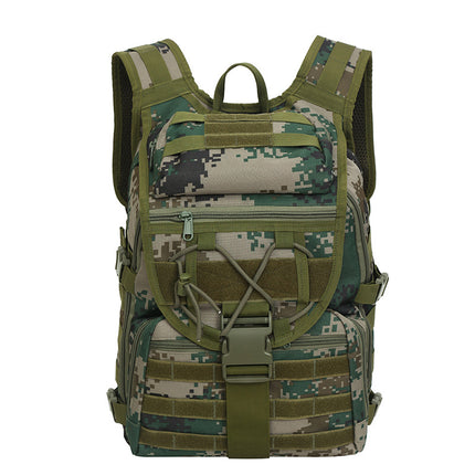 2025 New Men's Outdoor Backpack Travel Bag Large Capacity Oxford Cloth USB Charging Summer Camp Bag Export