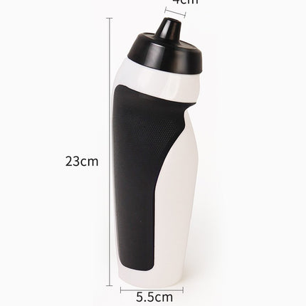Europe and the United States cross-border squeeze riding kettle sports kettle outdoor running PE plastic suction nozzle creative net red water cup