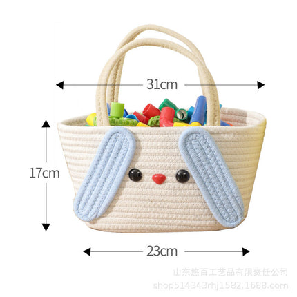 Kawaii Woven Cotton Bag / Sac Coton Tressé Kawaii