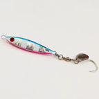 20g / Blue and pink luminous gold sequin hook