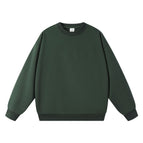Round neck-dark green / S