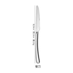 Silver table knife (410)