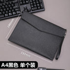 With portable [a4-napa pattern-carbon black]