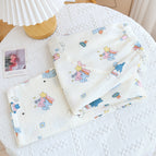 Crepe Bear Planet Pants / M