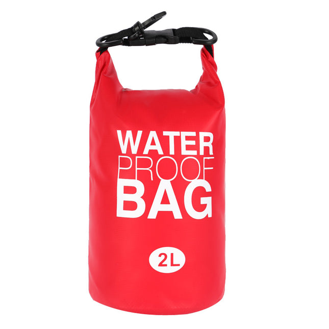 Outdoor Waterproof Bag Rafting Beach Backpack Swimsuit Clothes Mobile Phone Storage Bag Pvc Interlayer Mesh Ready Stock