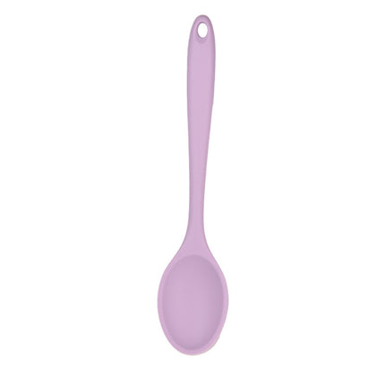 Food Grade Silicone Spoon, Kidsren's Safety Table Spoon, High Temperature Resistant Non-Stick Pan, Student Spoon, Baby Food Supplement Mixing Spoon