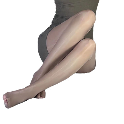 Tianche Aurora Horse Oil Socks Stockings for Small Women Special Summer Silky 3D Nude Oil Glossy Pantyhose Black Silk