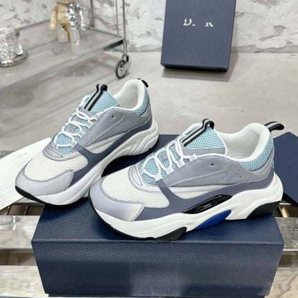 European B22 Spring and Autumn Fashion Couple Style Jogging Sneakers Trendy Fashion Color-Block Casual Shoes Internet Celebrity Shoes