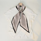 Cashew square khaki / 150cm