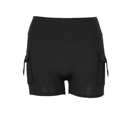 Ad404 Sexy High-Waisted Butt-Lifting Slimming Peach Butt Fitness Sports Casual Shorts Hot Pants for Women Dopamine Hot Pants