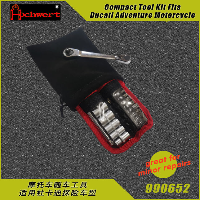 Car Tool Adventure Motorcycle Emergency Repair Tool Suitable for Ducati Adventure Compact Set Tool