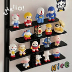 Black figure storage rack (can be wall-mounted)
