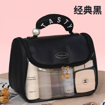 New Hook Toiletry Bag, High-End Portable Cosmetic Bag, Large-Capacity Hanging Storage Bag, Travel Handbag