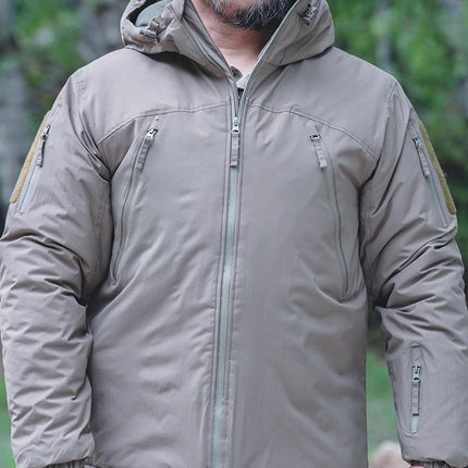 2.0 Tactical Cotton Jacket for Men, Thickened Winter Cotton Coat, Polar Cold-Proof Jacket, Outdoor Multi-Functional Camouflage