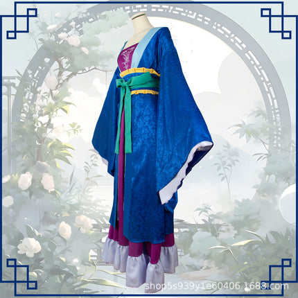 In-Stock Costume: Pear Princess Cat Cosplay Outfit, Mature Female Court Attire for Role-Playing