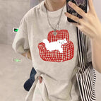 White gray (red sofa cat) / S (recommended to wear 37.5-50kg)