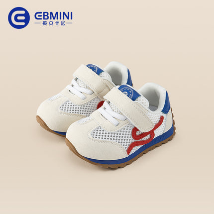 Inbemini light and stable children's shoes summer 2025 new boys net shoes baby breathable shoes girls sneaker