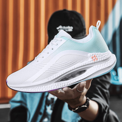 Factory direct foreign trade plus size lovers cold adhesive sneaker popcorn air cushion running shoes tide shoes sneakers
