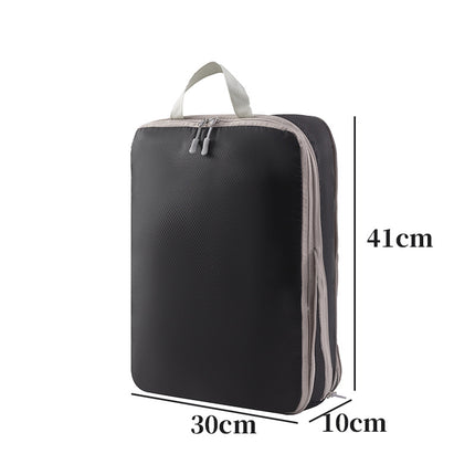 Travel Storage Bag Compression Bag Four-piece Set Travel Artifact Packaging Clothing Washing and Maternity Suitcase Organizing Bag