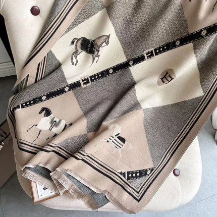 Shawl with summer women's air-conditioned room office blanket Yifei with fashion Joker high-end sense scarf wholesale